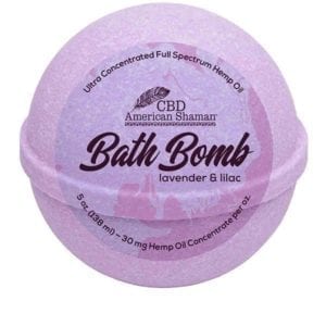 CBD AMerican Shaman of las Colinas 30mg Bath Bomb
