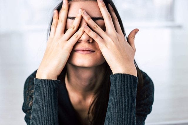 Woman that is stressed