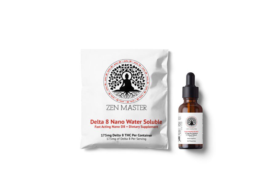 zen master delta 8 nano water soluble