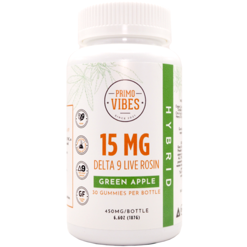 Delta 9 Gummies – Primo Vibes Hybrid Live Rosin