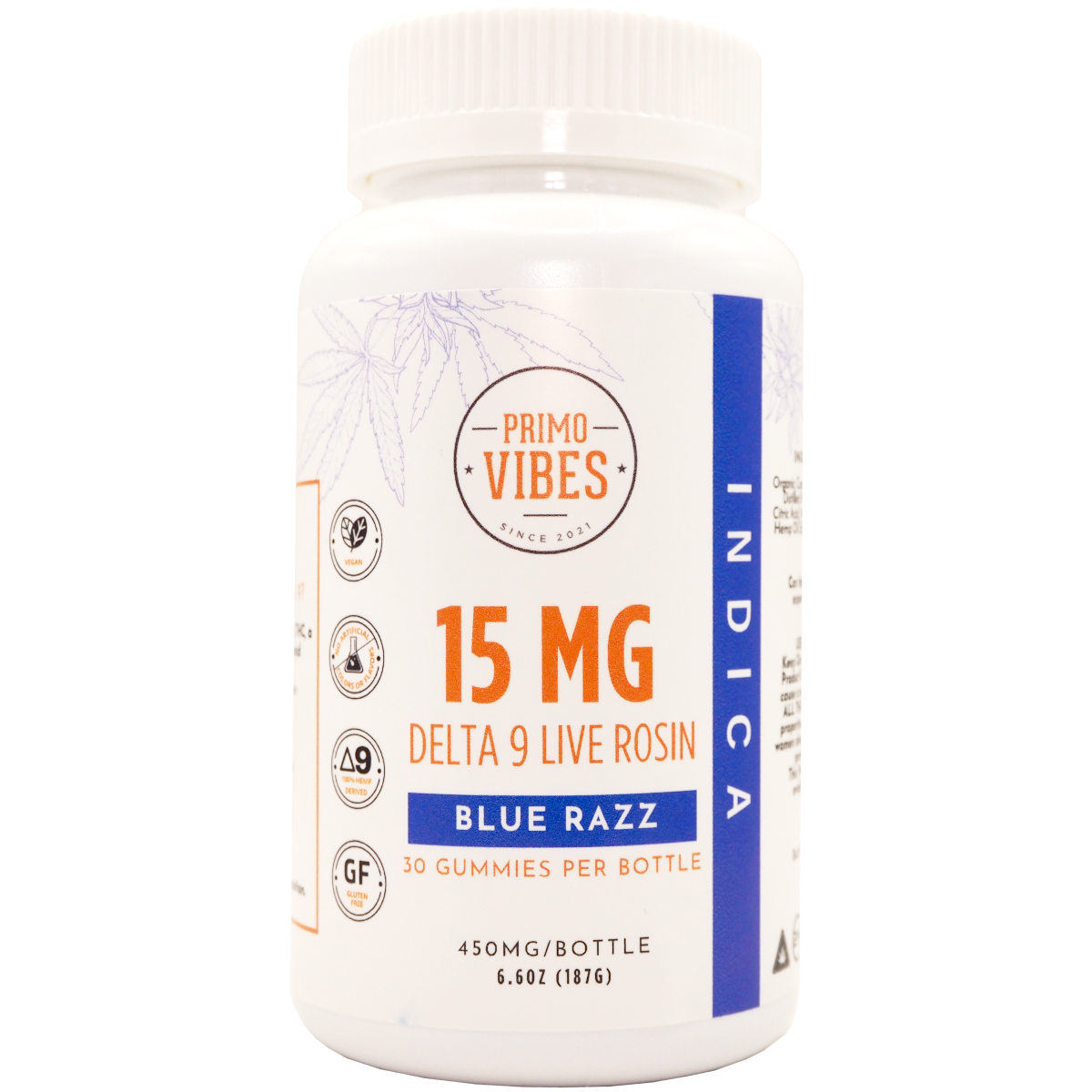 Delta 9 Gummies – Primo Vibes Indica Live Rosin