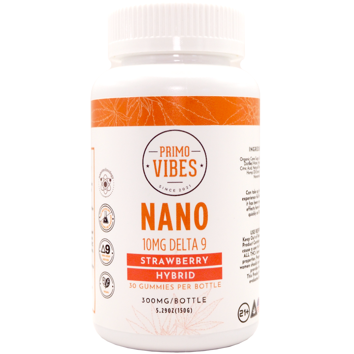 Delta 9 Gummies – 10mg Hybrid NANO