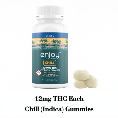 Enjoy Delta 9 Gummies 25-Piece Bottle