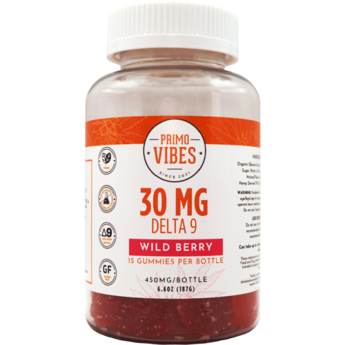 30mg Delta 9 Gummies by Primo Vibes