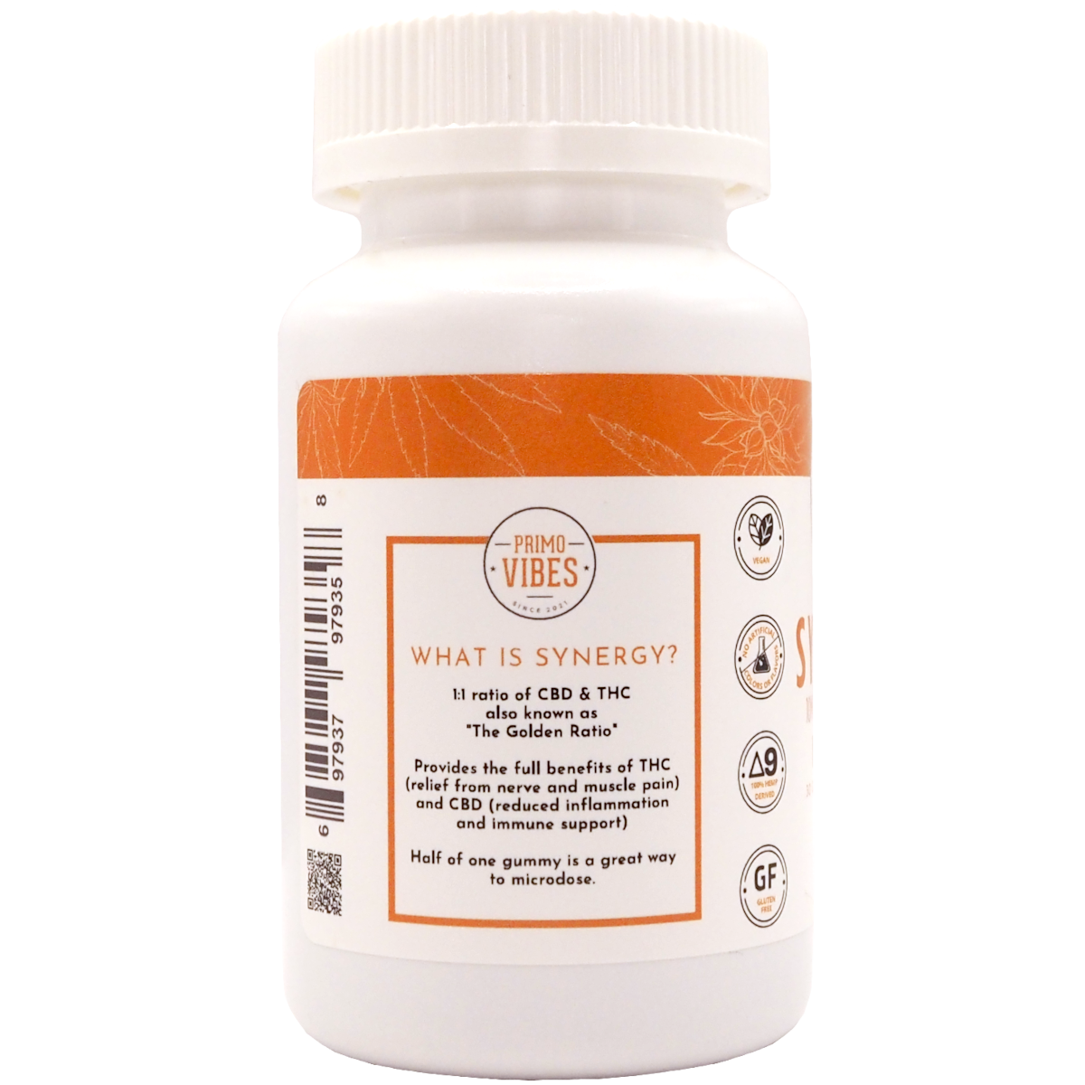 Synergy CBD & Delta 9 Gummies – Primo Vibes - Image 2