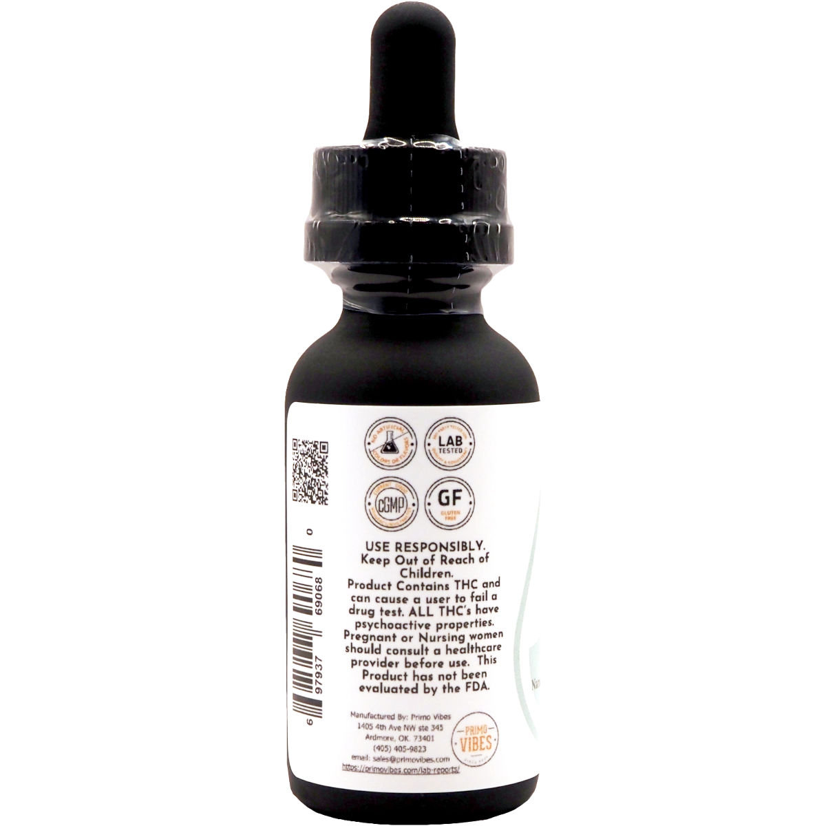 CBD 500mg Nano Water Soluble Tinctures – Primo Vibes - Image 3