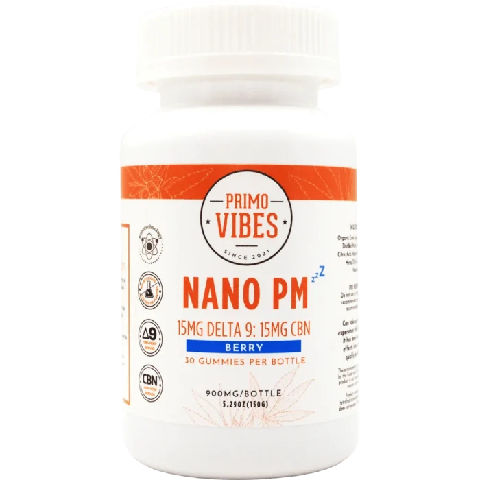 Delta 9 15mg NANO Sleep Gummy