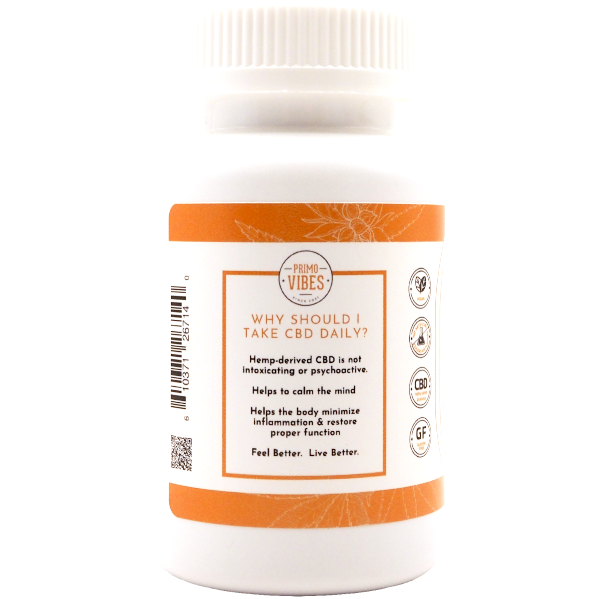 CBD Isolate Gummies Strawberry 50mg - Primo Vibes - Image 4