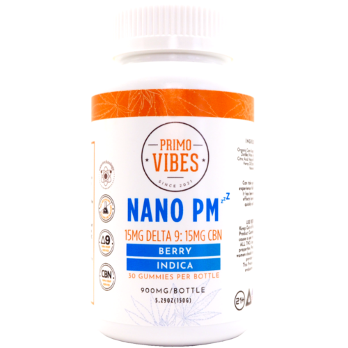Delta 9 15mg NANO Sleep Gummy