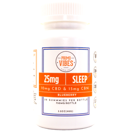 25mg Sleep Gummies – Primo Vibes